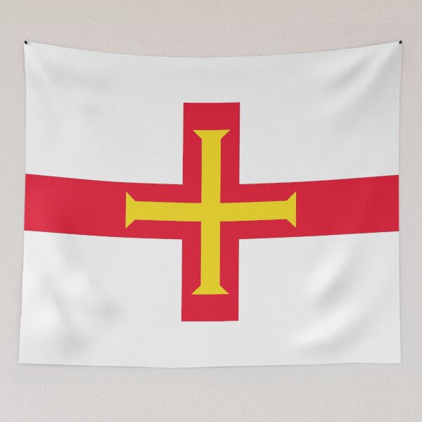 Item preview, Official Guernsey Flag - Channel Islands Pride & Norman Heritage designed and sold by NTGUILTY.