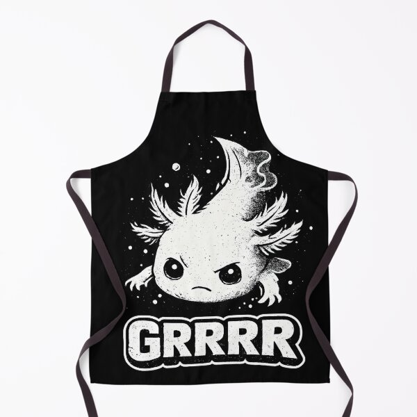 Item preview, Cute Mad Axolotl Meme Hoodie – Grrrr Angry Humor designed and sold by WAUZ.
