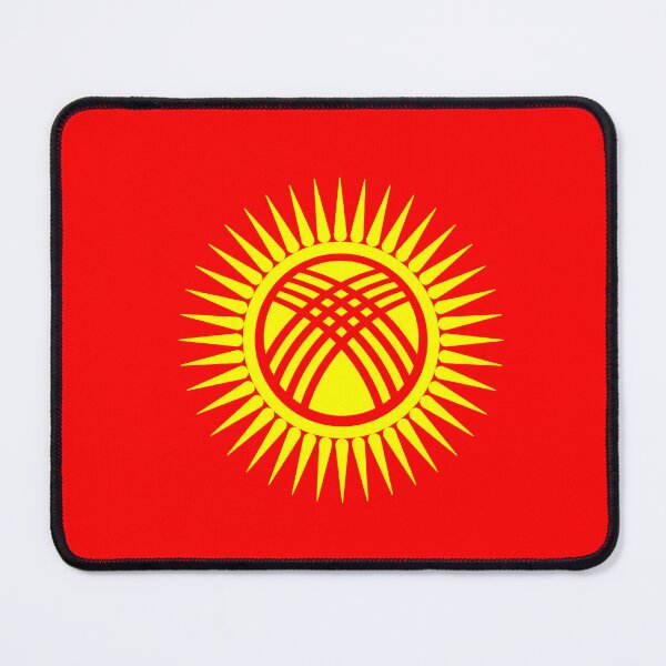 Item preview, Classic Kyrgyzstan National Flag - Kyrgyz Pride & Nomadic Heritage designed and sold by NTGUILTY.