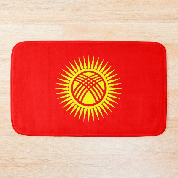 Item preview, Classic Kyrgyzstan National Flag - Kyrgyz Pride & Nomadic Heritage designed and sold by NTGUILTY.