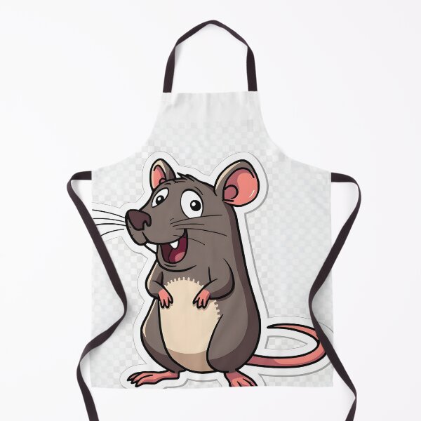 Item preview, Cute Cartoon Rat Sticker | Funny Mouse Character designed and sold by Teewave-Ashish.