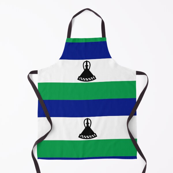 Item preview, Classic Lesotho National Flag - Basotho Pride & Mountain Kingdom Heritage designed and sold by NTGUILTY.