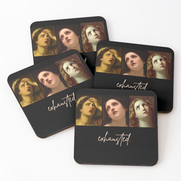 Item preview, Exhausted. designed and sold by Art & Coffee.