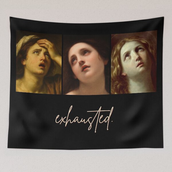 Item preview, Exhausted. designed and sold by Art & Coffee.