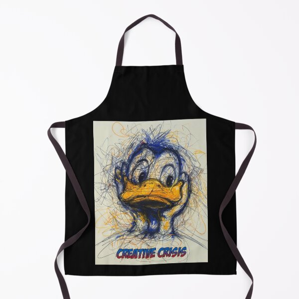 Item preview, Sassy Duck Reactions - Creative Crisis Duck Meme– Abstract Scratched Art designed and sold by MiraLumeStudio.