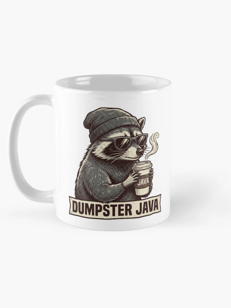 Thumbnail 5 of 6, Coffee Mug, Dumpster Java designed and sold by JavaJokeTees.