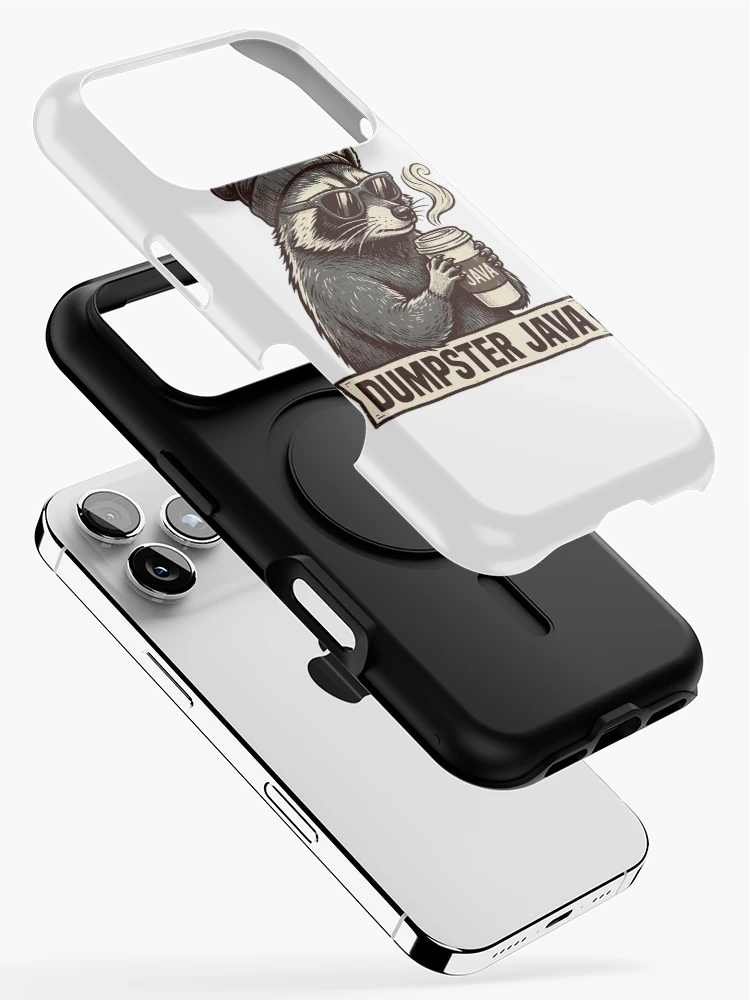 Thumbnail 2 of 4, iPhone Case, Dumpster Java designed and sold by JavaJokeTees.