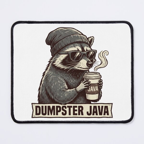 Item preview, Dumpster Java designed and sold by JavaJokeTees.