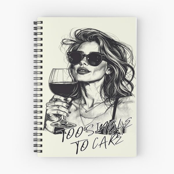 Item preview, Happily single, content and free, too single to care designed and sold by LiskoDesign.