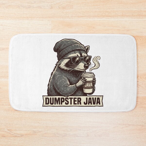 Item preview, Dumpster Java designed and sold by JavaJokeTees.