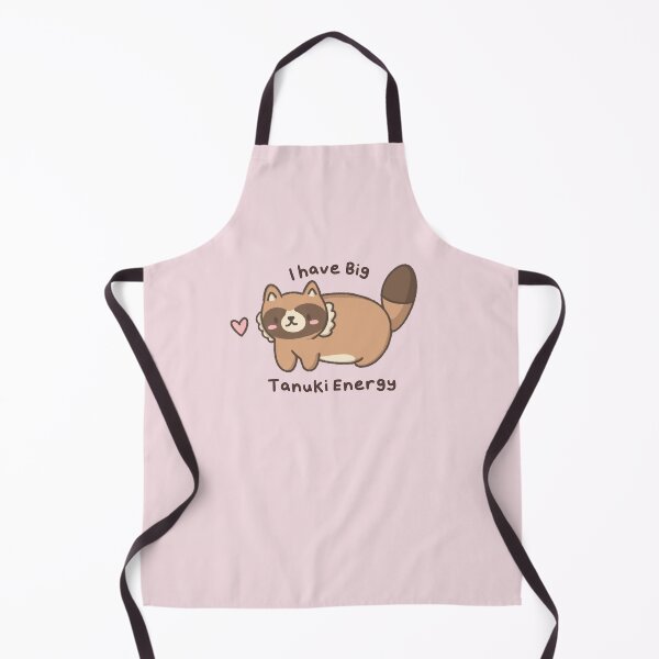 Item preview, I Have Big Tanuki Energy- Cute Silly Tanuki with Heart designed and sold by ShyHomebodyClub.