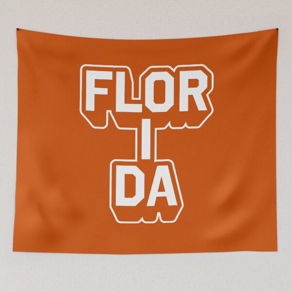 Item preview, Florida Retro Varsity - Hometown Pride & Streetwear Block Typography designed and sold by MZS Studio.