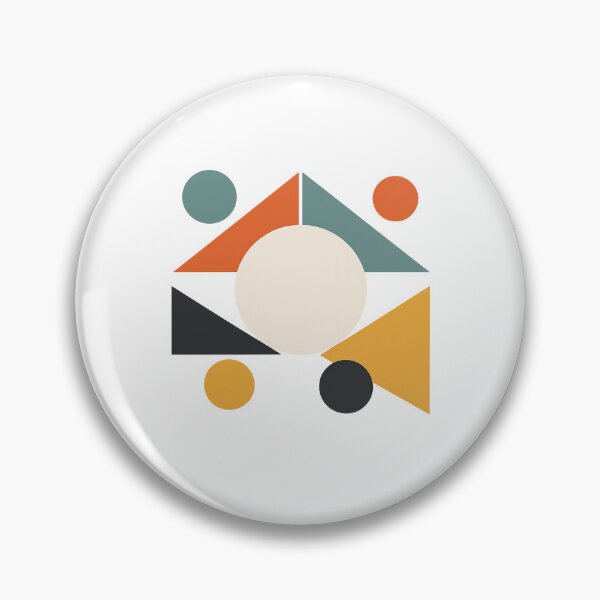 Item preview, Abstract Geometric Retro Composition designed and sold by Le Grand Requin.