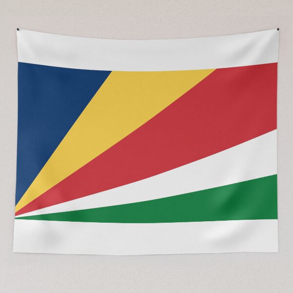 Item preview, Seychelles National Flag - Seychellois Pride & Island Energy designed and sold by NTGUILTY.