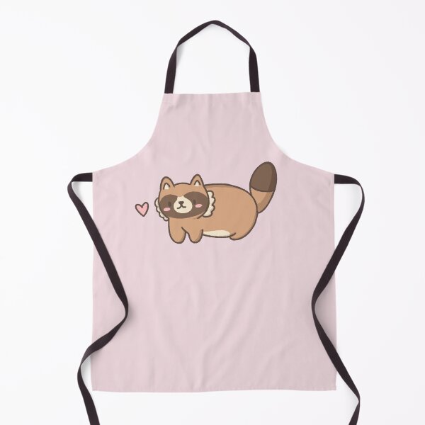 Item preview, Cute Silly Tanuki with Heart designed and sold by ShyHomebodyClub.