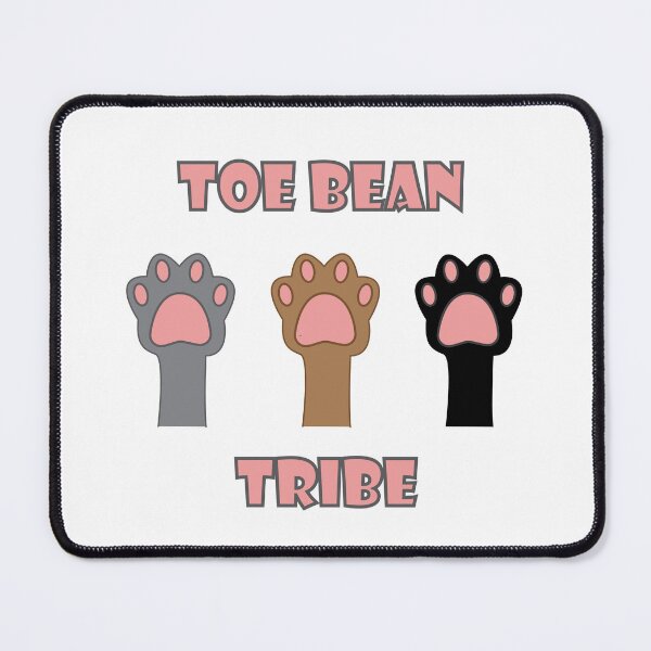 Item preview, Cute Cat Toe Beans Paw Print Trio – Gray Brown Black Kitty Paws Illustration designed and sold by ValeriesGallery.