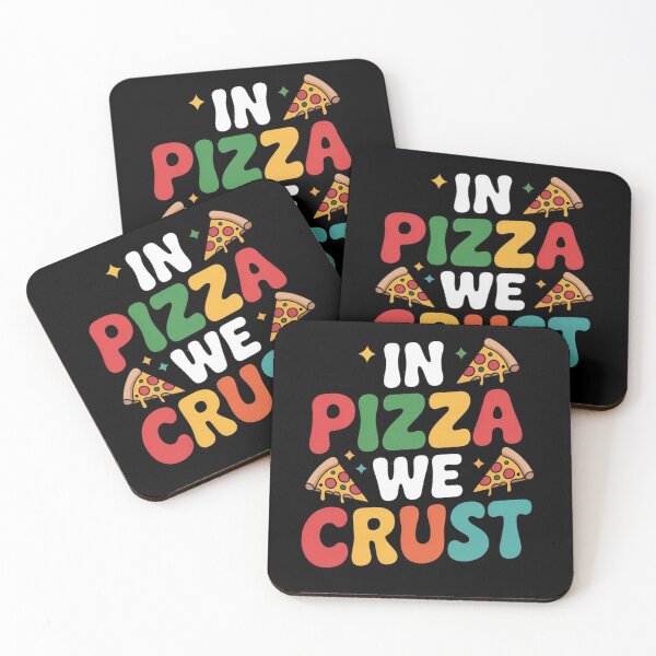 Item preview, In Pizza We Crust Funny Italian Food Pun Slice Humor Style designed and sold by MagicSD Designs.