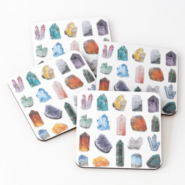 Item preview, Mini Crystals sticker pack designed and sold by MendaciousMina.