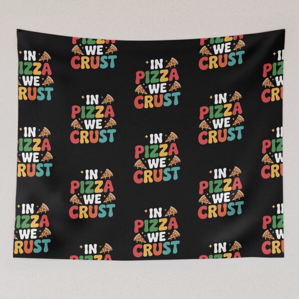 Item preview, In Pizza We Crust Funny Italian Food Pun Slice Humor Style designed and sold by MagicSD Designs.
