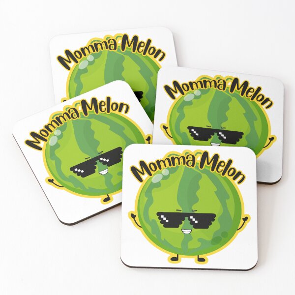 Item preview, Momma Melon Shades – Cool Watermelon Character" designed and sold by The-Melon-Cart.