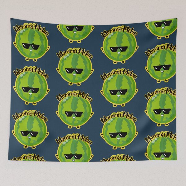 Item preview, Momma Melon Shades – Cool Watermelon Character" designed and sold by The-Melon-Cart.