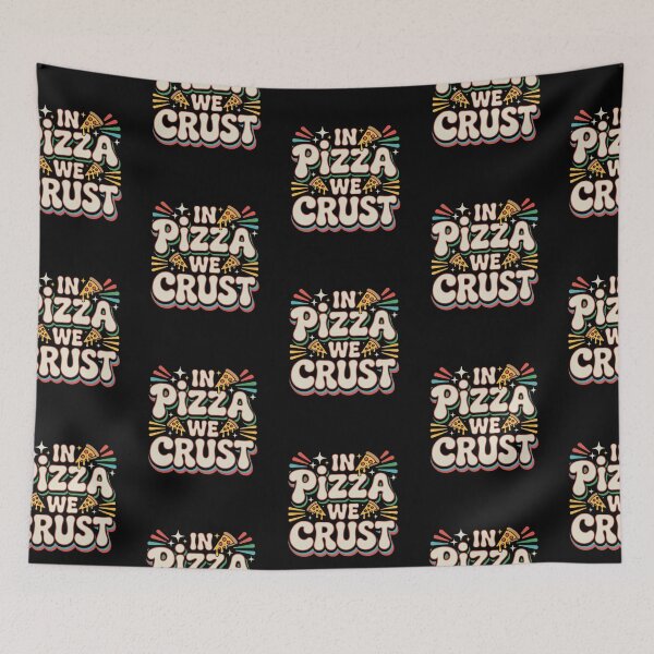 Item preview, In Pizza We Crust Funny Italian Food Pun Slice Humor Style designed and sold by MagicSD Designs.