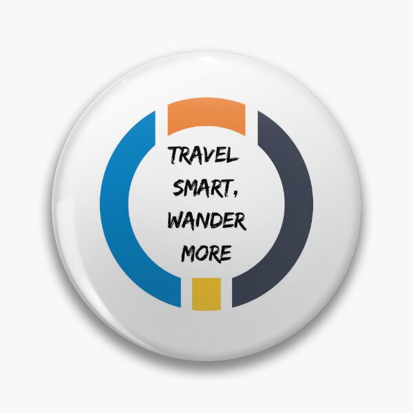 Item preview, Travel Smart, Wander More designed and sold by Zoaluxe.