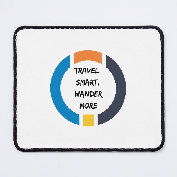 Item preview, Travel Smart, Wander More designed and sold by Zoaluxe.