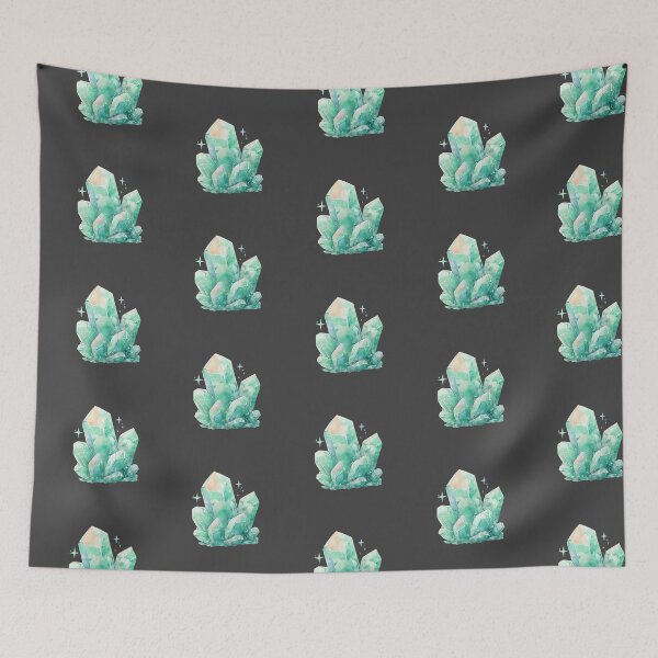 Item preview, Teal Watercolor Crystals designed and sold by MendaciousMina.