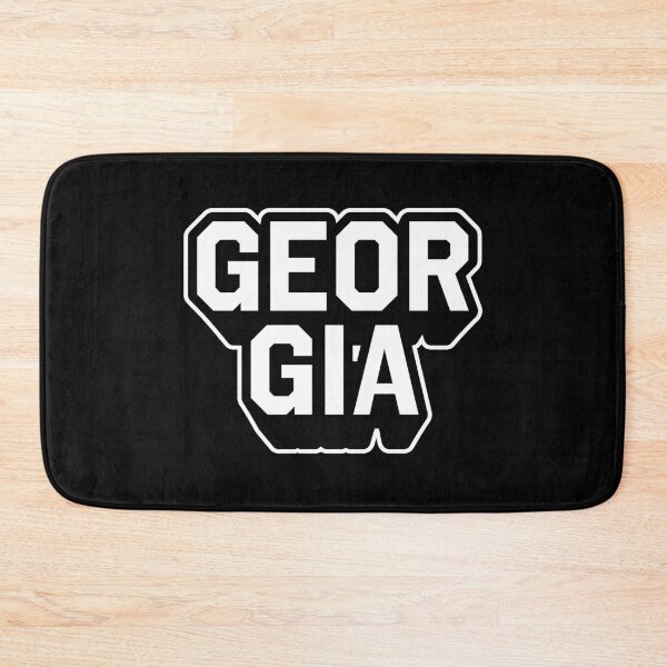 Item preview, Georgia Retro Varsity - Hometown Pride & Streetwear Block Typography designed and sold by MZS Studio.