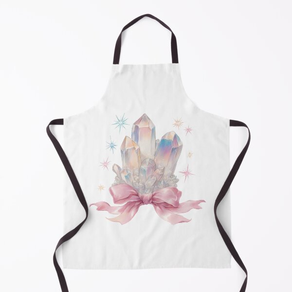 Item preview, Blue purple and pink Watercolor Crystals with pink bow designed and sold by MendaciousMina.