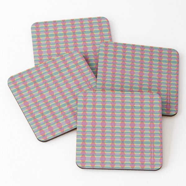 Item preview, Vibrant Geo Weave – Retro Abstract Pattern designed and sold by W-A-C-O.