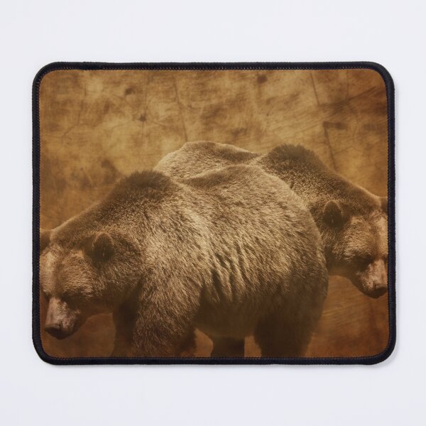 Item preview, Two Grizzly Bears in a Rustic Setting designed and sold by Tim Dusenberry.