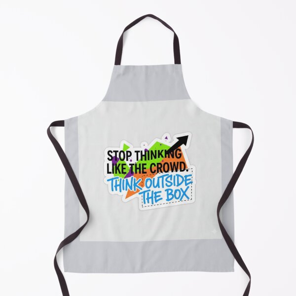 Item preview, Think Outside The Box Creative Success Motivation Sticker designed and sold by Scro-Ciob-Shop.