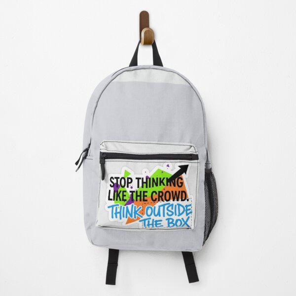 Item preview, Think Outside The Box Creative Success Motivation Sticker designed and sold by Scro-Ciob-Shop.