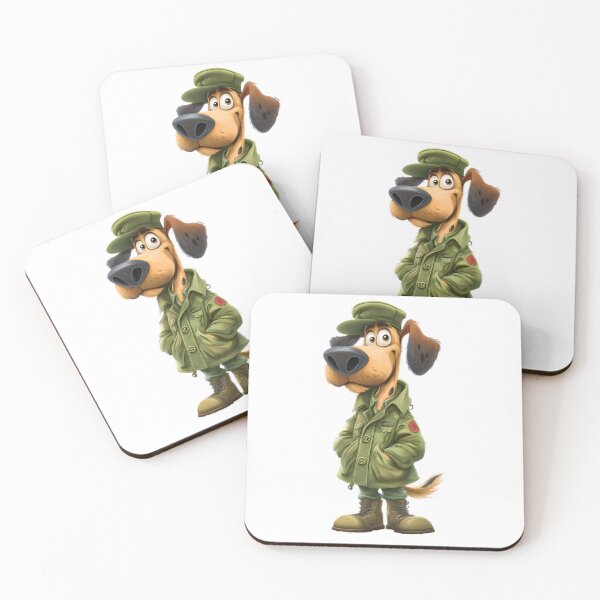 Item preview, Military Dog designed and sold by Retro Whimsy.