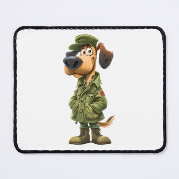 Item preview, Military Dog designed and sold by Retro Whimsy.