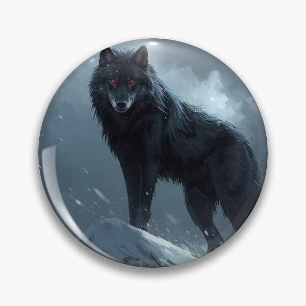 Item preview, Red-Eyed Mountain Wolf designed and sold by Squiglix.