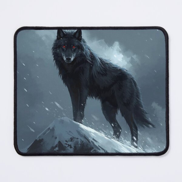 Item preview, Red-Eyed Mountain Wolf designed and sold by Squiglix.