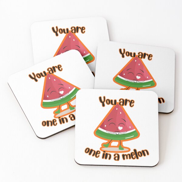 Item preview, You're One in a Melon Adorable Fruit Pun Art designed and sold by The-Melon-Cart.