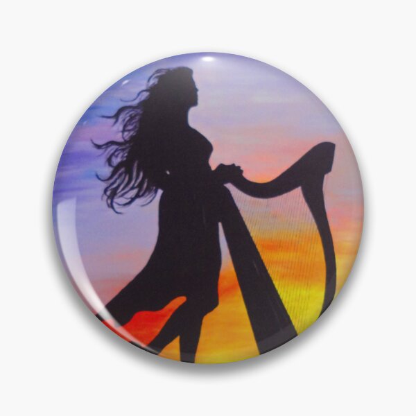 Item preview, Harp Player Between Heaven and Earth designed and sold by Werner Szendi.