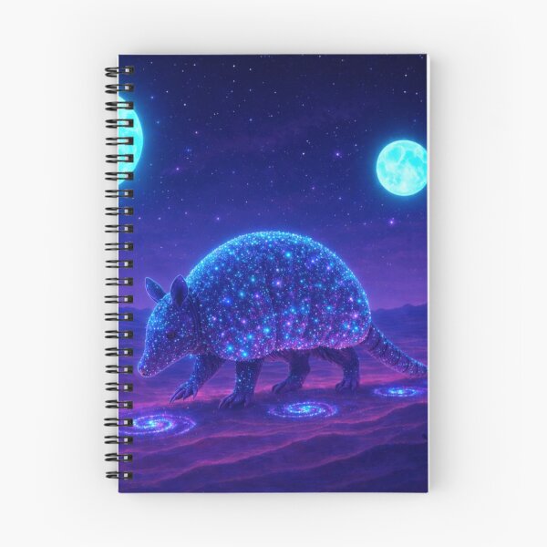 Item preview, Starlit Armadillo Crossing designed and sold by PurrfectWhisper.