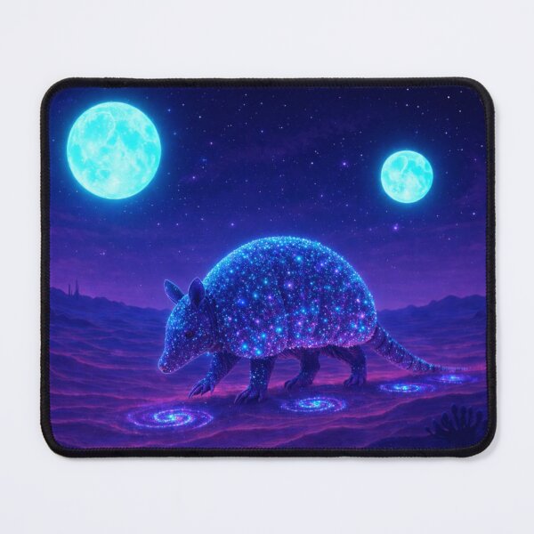 Item preview, Starlit Armadillo Crossing designed and sold by PurrfectWhisper.