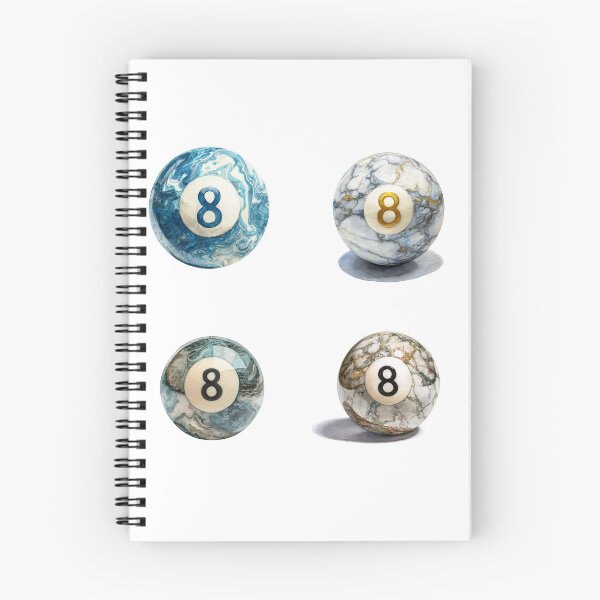 Item preview, Mini Marble 8 Balls sticker set designed and sold by MendaciousMina.