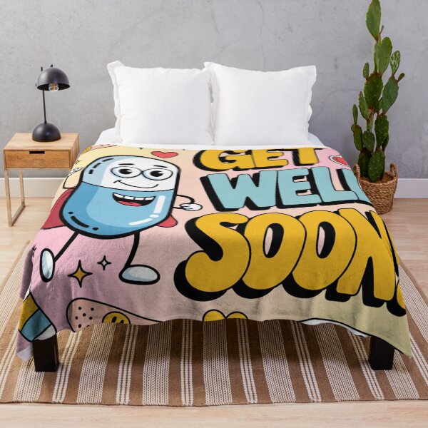 Item preview, Superhero Pill Get Well Soon - Cheerful Cartoon Recovery Hero designed and sold by Midnight Veil Designs.