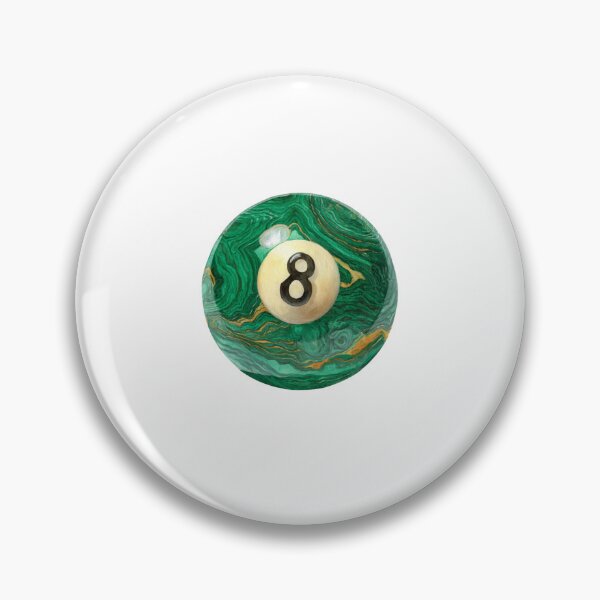 Item preview, Malachite 8 Ball designed and sold by MendaciousMina.