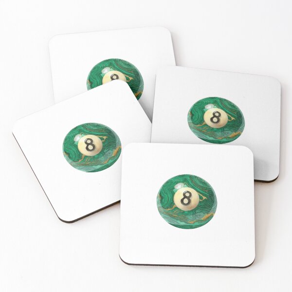 Item preview, Malachite 8 Ball designed and sold by MendaciousMina.