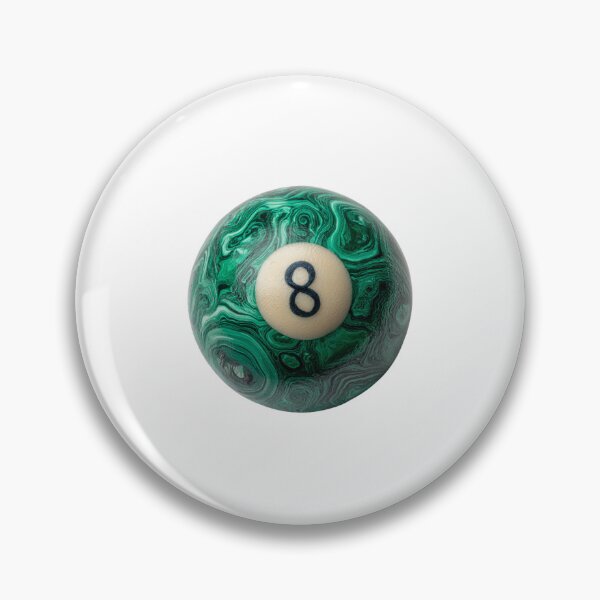 Item preview, Malachite 8 Ball designed and sold by MendaciousMina.