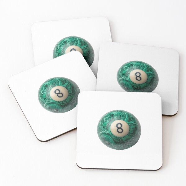 Item preview, Malachite 8 Ball designed and sold by MendaciousMina.