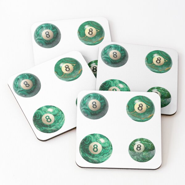 Item preview, Mini Malachite 8 Balls sticker pack designed and sold by MendaciousMina.